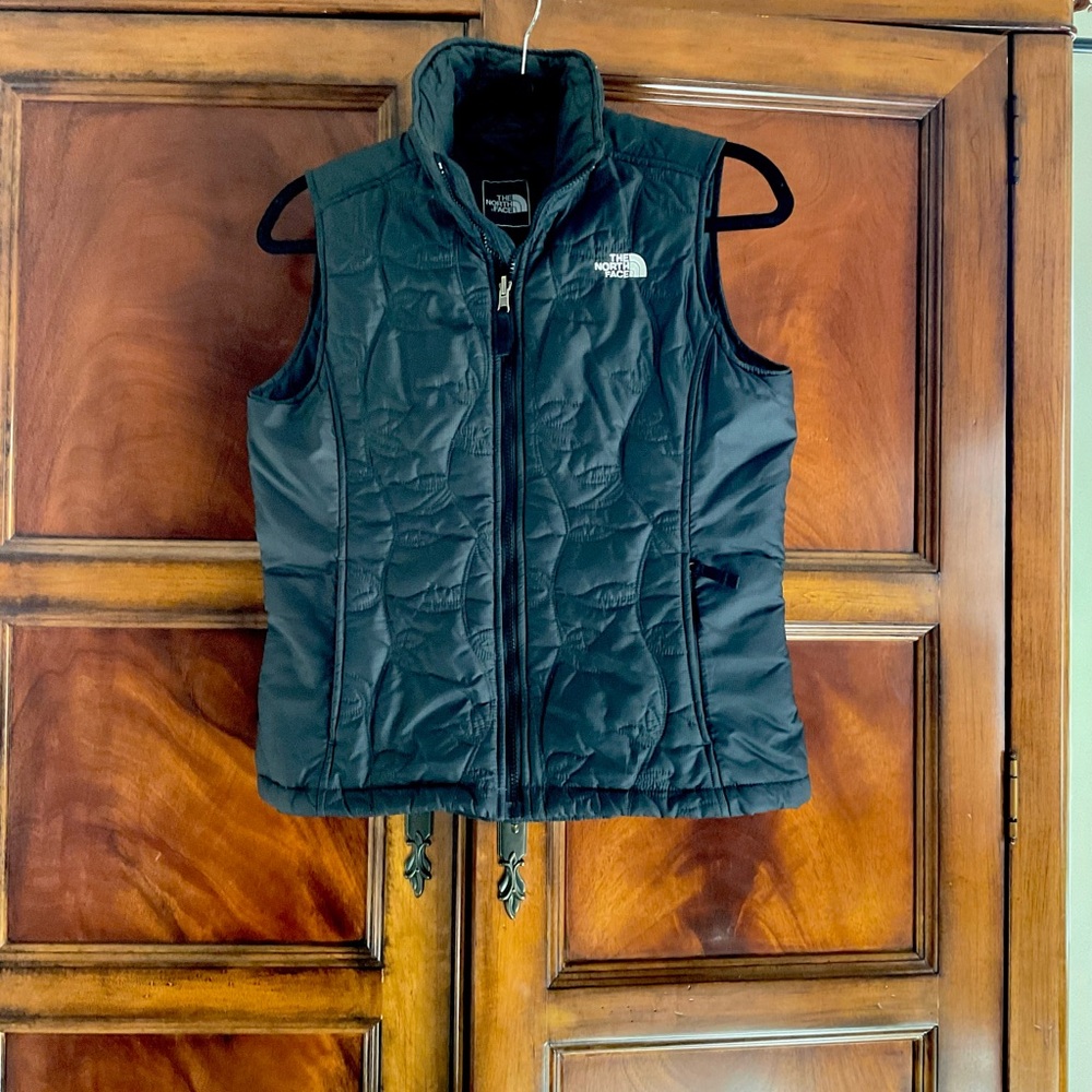 The North Face Black Quilted Vest